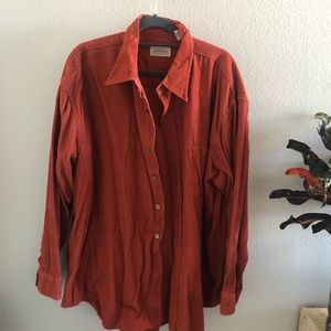 Burnt Orange Overshirt